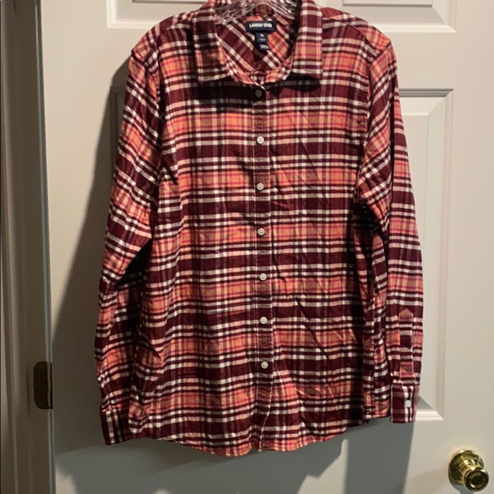 Land’s End Flannel Shirt